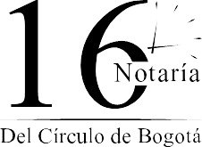 Notaría 16 Bogotá