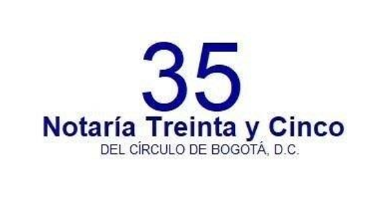 Notaría 35 Bogotá